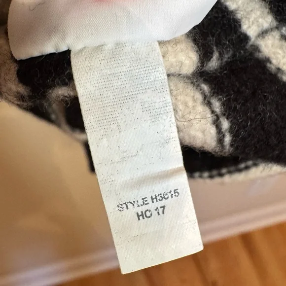 Madewell 100% Merino Wool Black/White Striped Sweater Dress Size Small - Picture 14 of 14